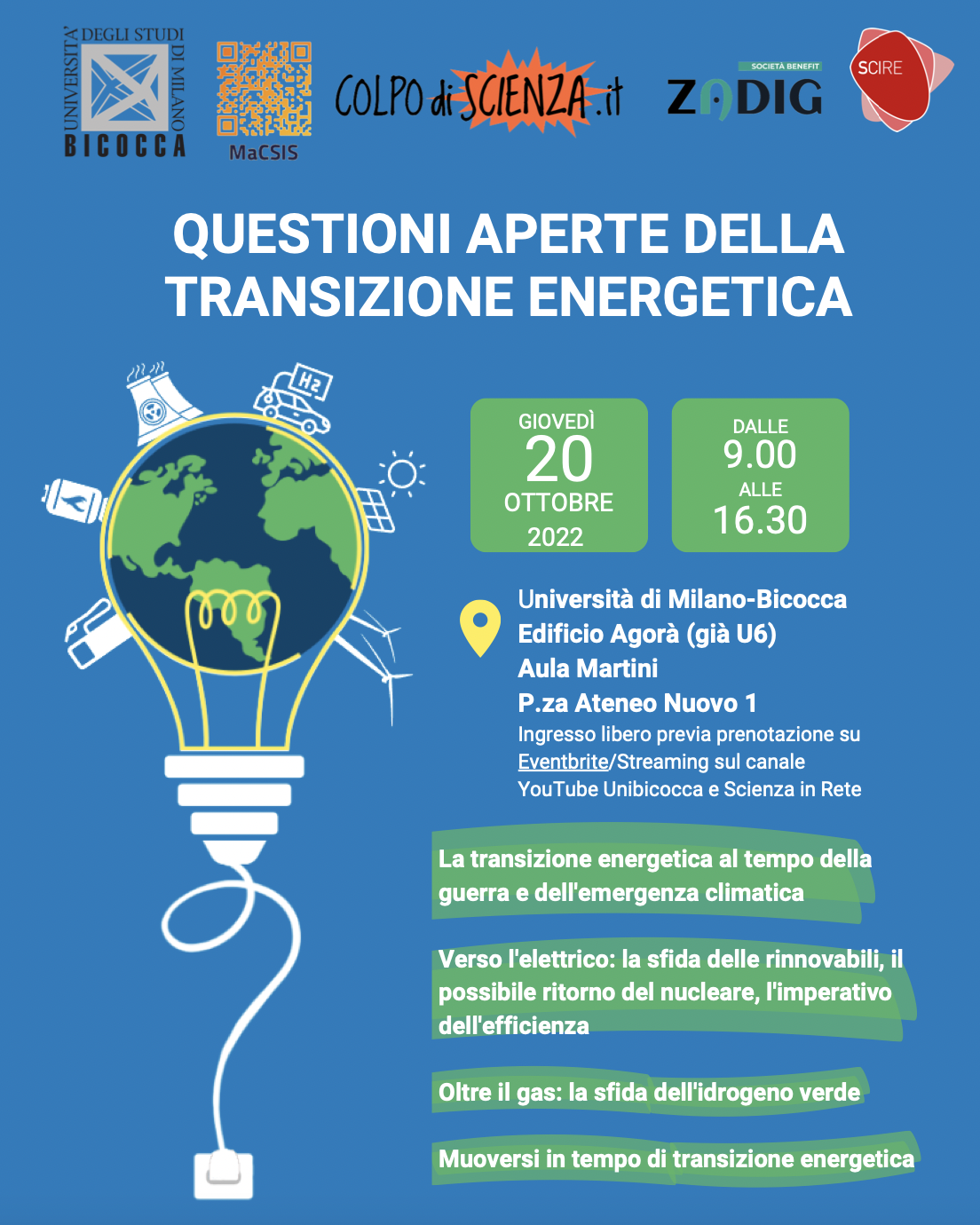 Questioni aperte della transizione energetica